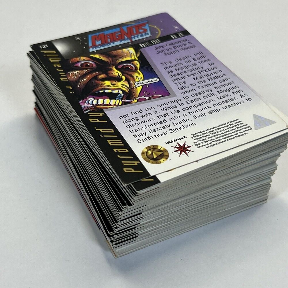 1994 Upper Deck Valiant Era 2 83 cards ranging from #181-260 Pyramid CV JD